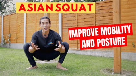 asian squat training.